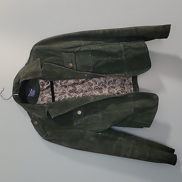 Vintage Leather jacket , blazer, suede, coats, jacket, size small - Picture 5 of 8